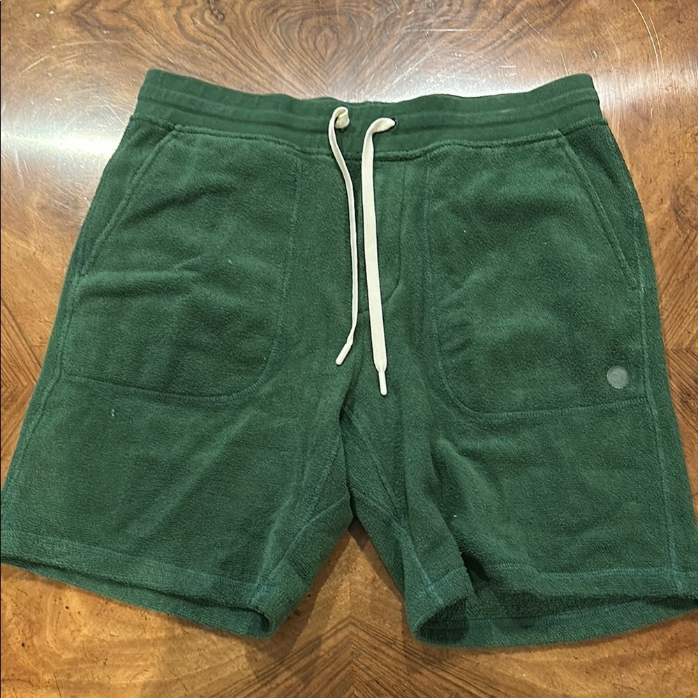 Forest Green Athletic Men's Shorts